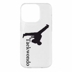 Чохол для iPhone 14 Pro Taekwondo - PrintSalon