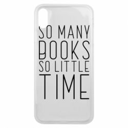 Чехол для iPhone Xs Max Так много книг так мало времени - PrintSalon