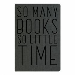 Блокнот с принто Так много книг так мало времени