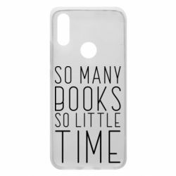 Чехол для Xiaomi Redmi 7 Так много книг так мало времени - PrintSalon