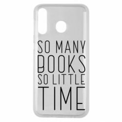 Чехол для Samsung M30 Так много книг так мало времени - PrintSalon