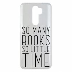 Чехол для Xiaomi Redmi Note 8 Pro Так много книг так мало времени - PrintSalon