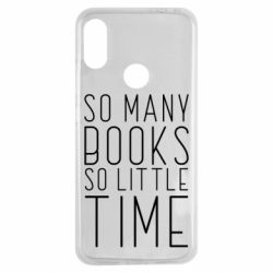 Чехол для Xiaomi Redmi Note 7 Так много книг так мало времени - PrintSalon