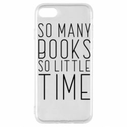 Чехол для iPhone SE 2020 Так много книг так мало времени - PrintSalon