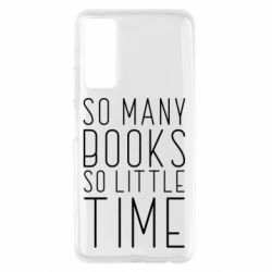 Чехол для Huawei P Smart 2021 Так много книг так мало времени - PrintSalon
