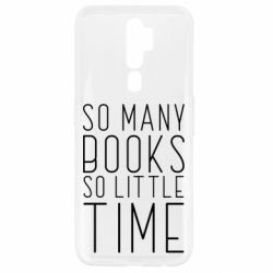 Чехол для Oppo A5/A9 2020 Так много книг так мало времени