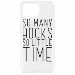 Чехол для Oppo Reno 4 Lite Так много книг так мало времени