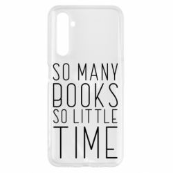 Чехол для Realme 6 Так много книг так мало времени - PrintSalon