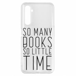 Чехол для Realme 6 Pro Так много книг так мало времени - PrintSalon