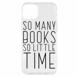Чехол для iPhone 14 Plus Так много книг так мало времени - PrintSalon