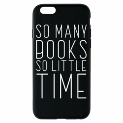 Чехол для iPhone 6/6S Так много книг так мало времени - PrintSalon