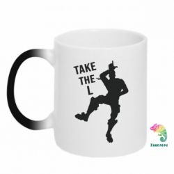 Чашка-хамелеон Take L - PrintSalon