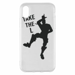 Чехол для iPhone X/Xs Take L - PrintSalon