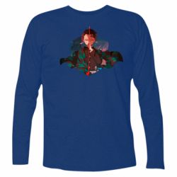 Футболка с длинным рукавом Танджиро Камадо - PrintSalon