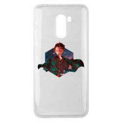 Чехол для Xiaomi Pocophone F1 Танджиро Камадо - PrintSalon