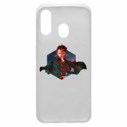 Чехол для Samsung A40 Танджиро Камадо - PrintSalon