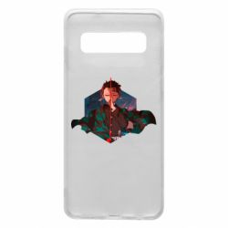 Чехол для Samsung S10 Танджиро Камадо