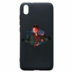 Чехол для Xiaomi Redmi 7A Танджиро Камадо - PrintSalon