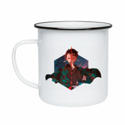 Кружка эмалированная Танджиро Камадо - PrintSalon