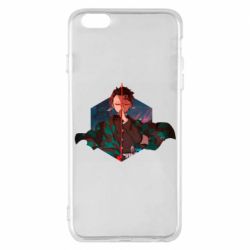 Чехол для iPhone 6 Plus/6S Plus Танджиро Камадо - PrintSalon