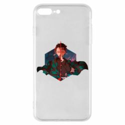 Чехол для iPhone 8 Plus Танджиро Камадо - PrintSalon