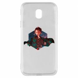 Чехол для Samsung J3 2017 Танджиро Камадо