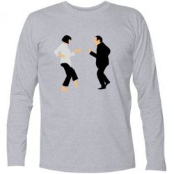 Футболка с длинным рукавом Танец Криминальное Чтиво - PrintSalon