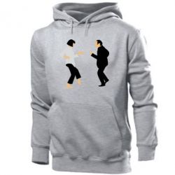 Мужское худи Танец Криминальное Чтиво - PrintSalon