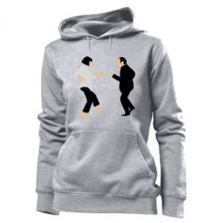 Женское худи Танец Криминальное Чтиво - PrintSalon