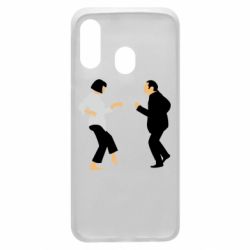 Чехол для Samsung A40 Танец Криминальное Чтиво - PrintSalon