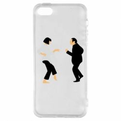 Чехол для iPhone5/5S/SE Танец Криминальное Чтиво - PrintSalon