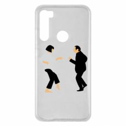 Чехол для Xiaomi Redmi Note 8 Танец Криминальное Чтиво - PrintSalon