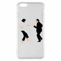 Чехол для iPhone 6 Plus/6S Plus Танец Криминальное Чтиво - PrintSalon
