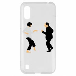 Чехол для Samsung A01/M01 Танец Криминальное Чтиво - PrintSalon