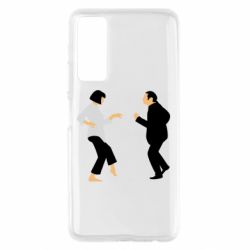 Чехол для Huawei P Smart 2021 Танец Криминальное Чтиво - PrintSalon