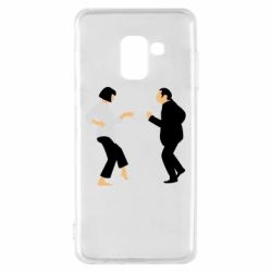 Чехол для Samsung A8 2018 Танец Криминальное Чтиво - PrintSalon