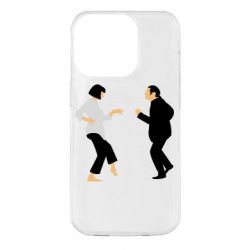 Чехол для iPhone 14 Pro Танец Криминальное Чтиво - PrintSalon