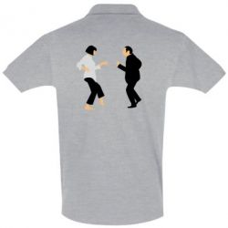 Мужское поло Танец Криминальное Чтиво - PrintSalon