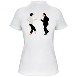 Женское поло Танец Криминальное Чтиво - PrintSalon