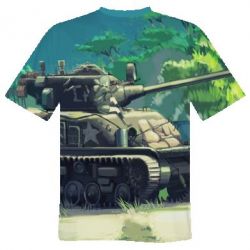 Чоловіча футболка 3D Tank anime art