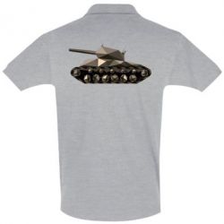 Мужское поло Танк - PrintSalon