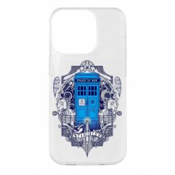 Чохол для iPhone 14 Pro Tardis - PrintSalon
