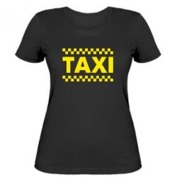 Женская футболка TAXI - PrintSalon