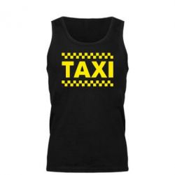 Мужская майка TAXI - PrintSalon