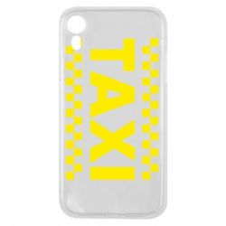 Чехол для iPhone XR TAXI - PrintSalon