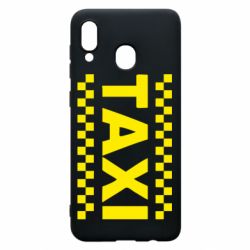 Чехол для Samsung A20 TAXI - PrintSalon