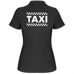 Женское поло TAXI - PrintSalon