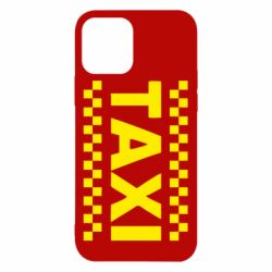 Чехол для iPhone 12 TAXI - PrintSalon