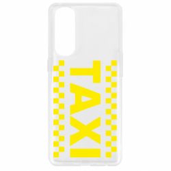 Чехол для Oppo Reno 4 Pro TAXI - PrintSalon