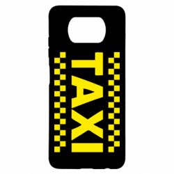 Чехол для Xiaomi Poco X3 TAXI - PrintSalon